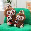 Adorable Couples Labubu Plush Toy Soft Cuddly Animal Doll In Multiple Sizes