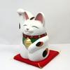 Tokoname Ware Mansuke Maneki Neko 17cm Tall Made In Japan