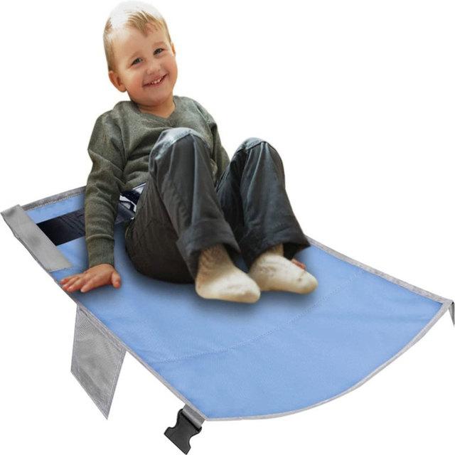 Airplane Bed for Kids Travel Bed Baby Pedals Bed Hammock Seat Extender Portable Kids Footrest To Lie Down Baby Travel Essentials