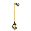 Creative Halloween Small Spoon/Fork Coffee Stirring Spoon Cake Fork Mixing Teaspoon Stainless Steel Tableware Easy C