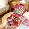 Mini Portable Dopamine Flower Pill Box Sealed Moisture-Proof Travel Medication Case