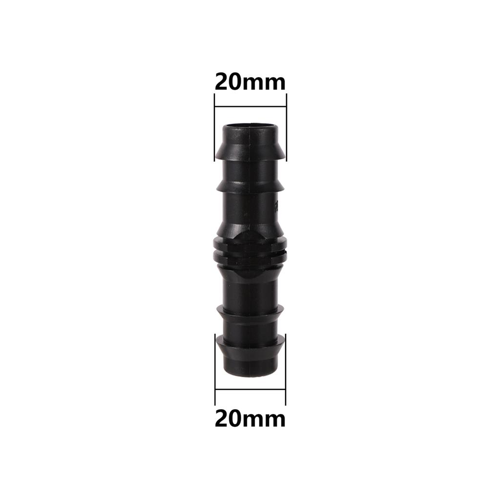3/8mm 4/7mm 5/8mm Hose Barbed Connector DN16/DN20/DN25mm Pipe Straight Coupling Garden Orchard Lawn Irrigation System Tube Joint