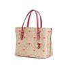 COACH Mollie Tote Classic Old Flower Sail Love Print Artificial Leather Tote Bag Tote Bag Shopping Bag Hand Crossbody Bag 25 Women's Khaki