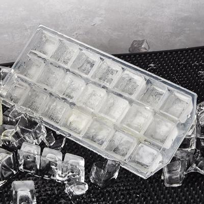 1Pc 21 Grids Thicken Plastic Ice Cube Mold Diy Reusable Whisky Ice Tray Mould