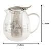 maebata Disney Winnie the Pooh Glass 52947 Heat-Resistant Pot, 580ml, D-WP35