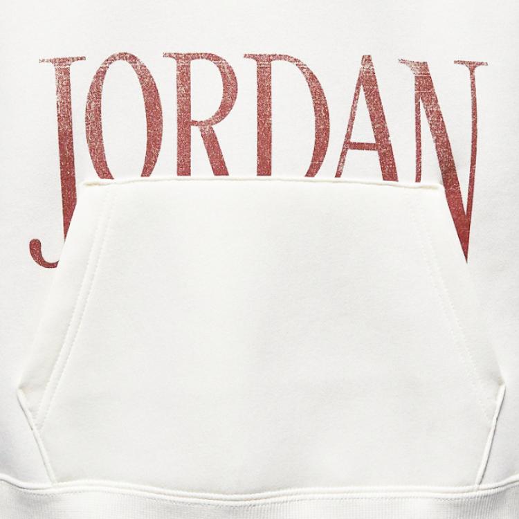 Jordan Brooklyn Fleece Sweatshirt mit Buchstabenprint American Vintage Damen Sweatshirt Sail FN5435-133