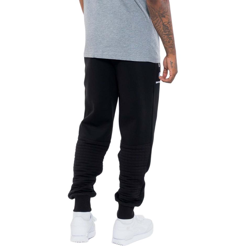 Puma Ss23 Solid Color Logo Cuffed Sweatpants Men Bottoms Black 531188-01