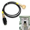 1.7m CGA320 Thread CO2 Soda External Hose Adapter Kit for Kitchen Soda Water Cylinder Bucket