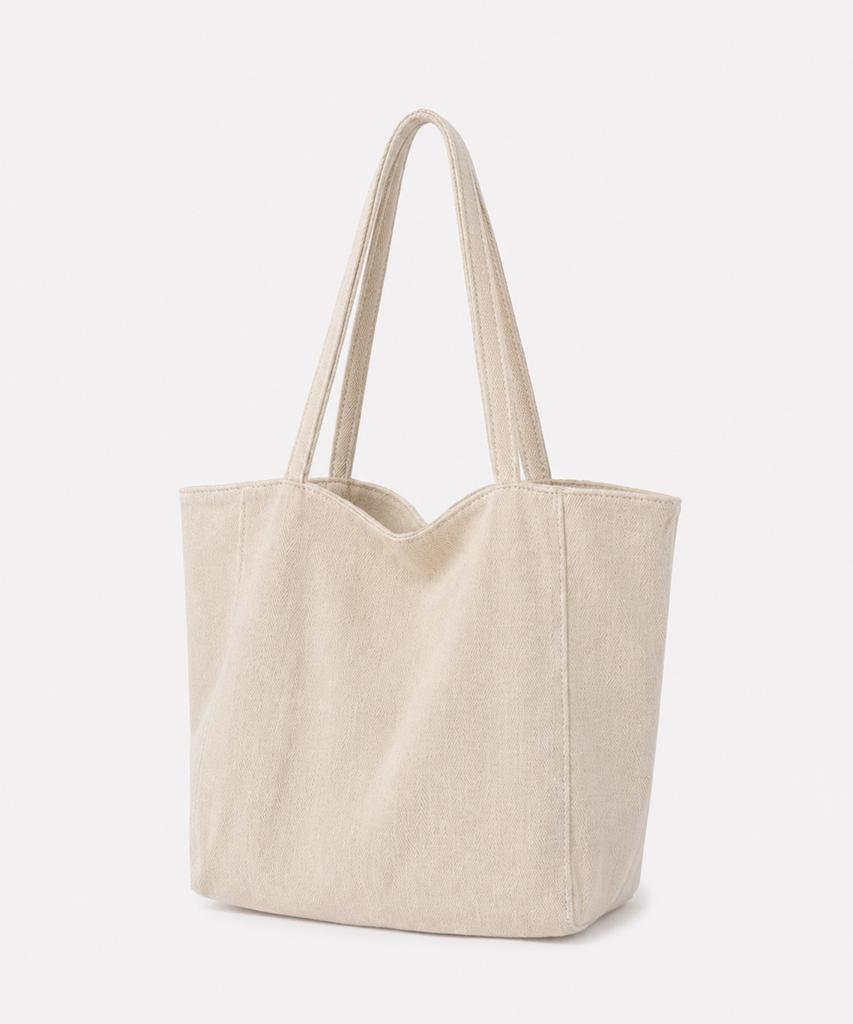 Np Studio Plain Twill Cotton Eco Shoulder Bag