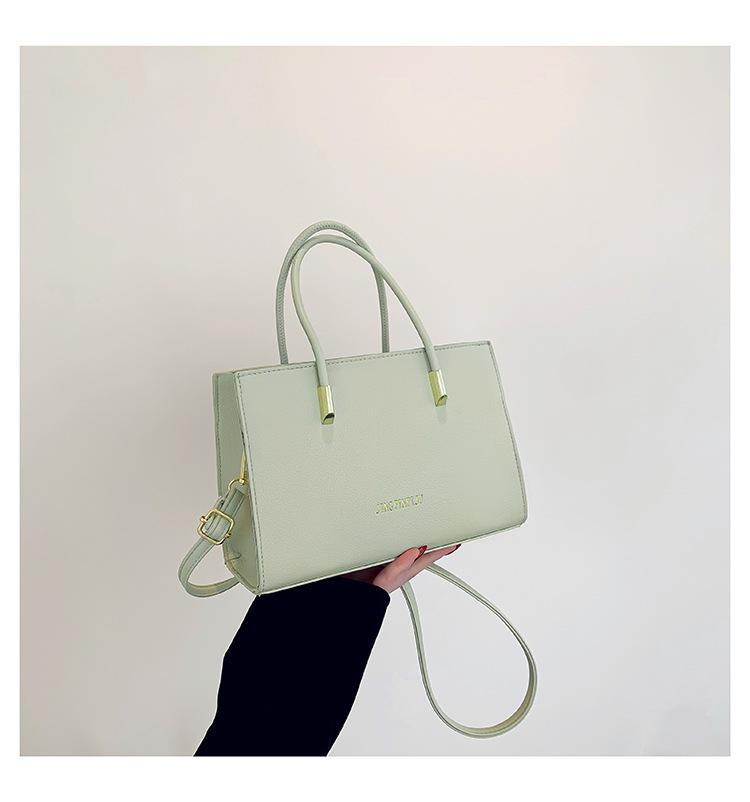 

Women s bag 2024 new small square bag foreign style big name handbag braided rope portable shoulder bag messenger bag tide зелений