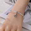 925 Silver Polar Bear Love Bead Happy Bear Series Fit Diy Bracelet Necklace Cute Kids Birthday Party Gifts
