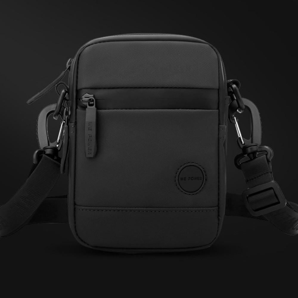 Solid Color Men Chest Bag Single Shoulder Nylon Fanny Pack Fashion Men Crossbody Bag  Camping