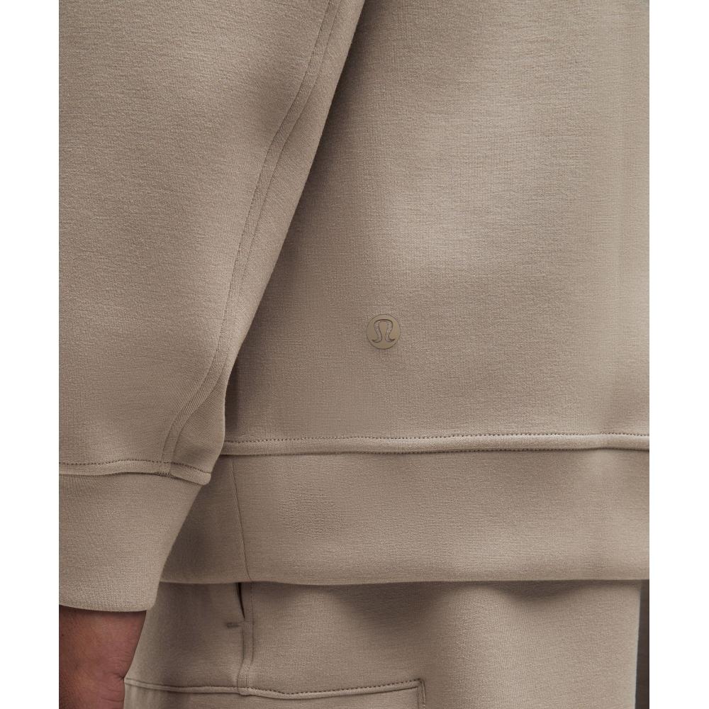 Lululemon Smooth Spacer Classic Fit Pullover Hoodie Warm Ash Grey