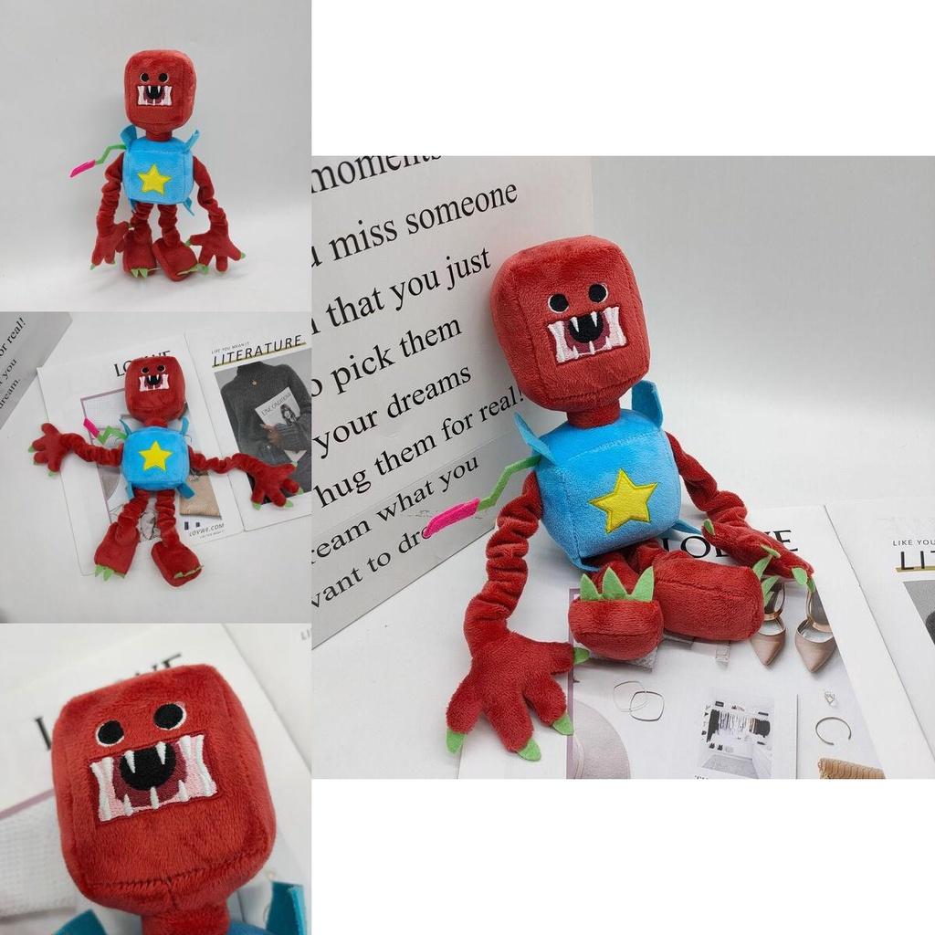 Get Poppy Playtime 3 Boxy Boo Plush Toys Stuffed Animal Doll Kids Xmas Birthday Gift