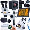 Zestaw Mikroskopowy Mercury Pro – Trinokularowy Mikroskop Z Kamerą 5MP | Wyświetlacz 8 Cali | Idealny Do Badań Naukowych
