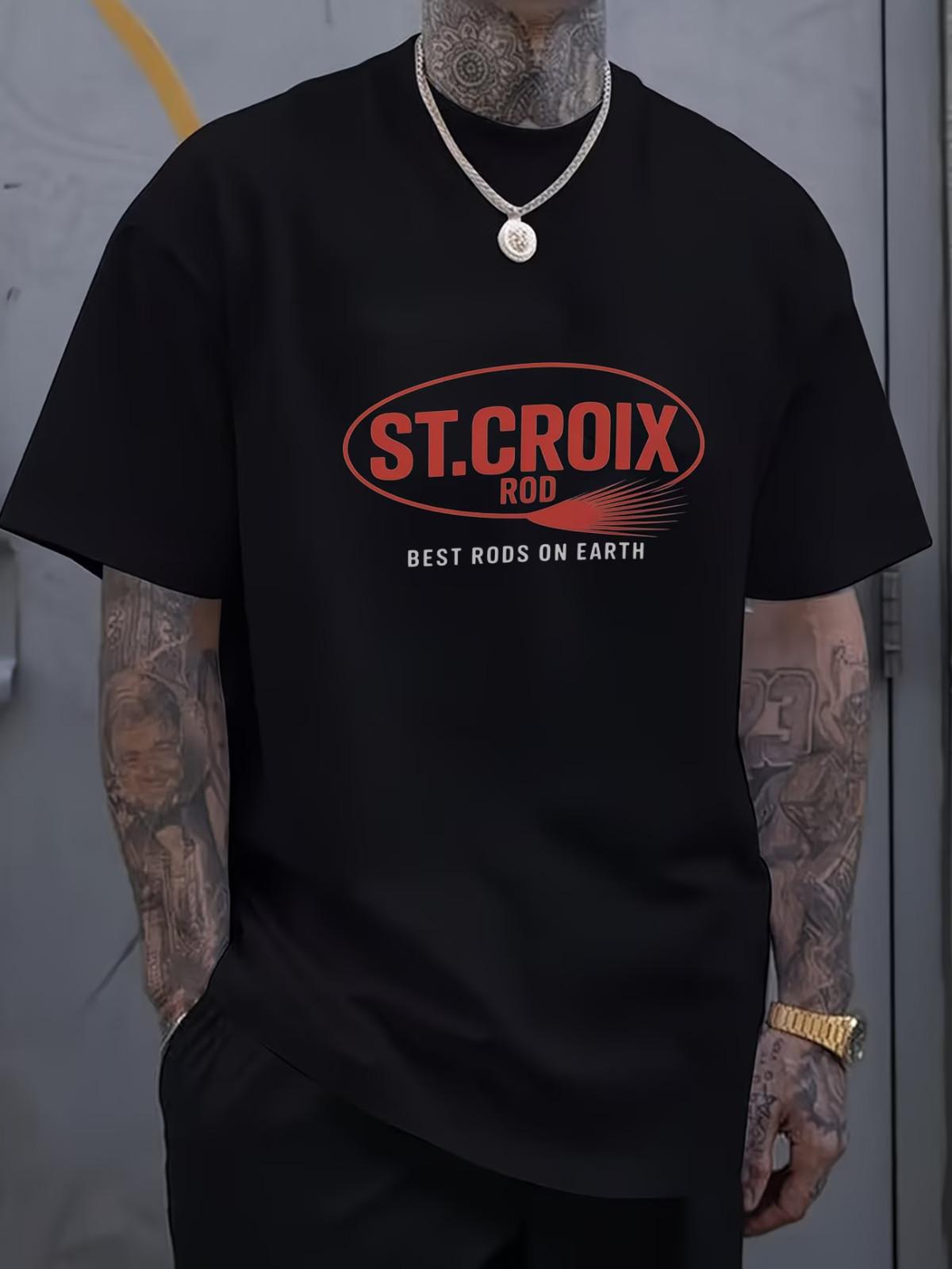 T-Shirt Featuring The Best Rods from St. Croix Unisex T-Shirt XXXL
