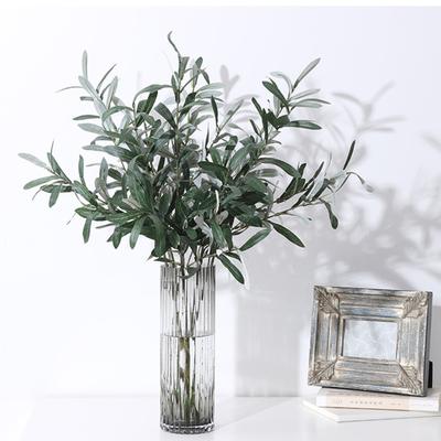 DIY künstlicher Zweig, realistisch, schön, falsche Olive, Foto-Requisiten