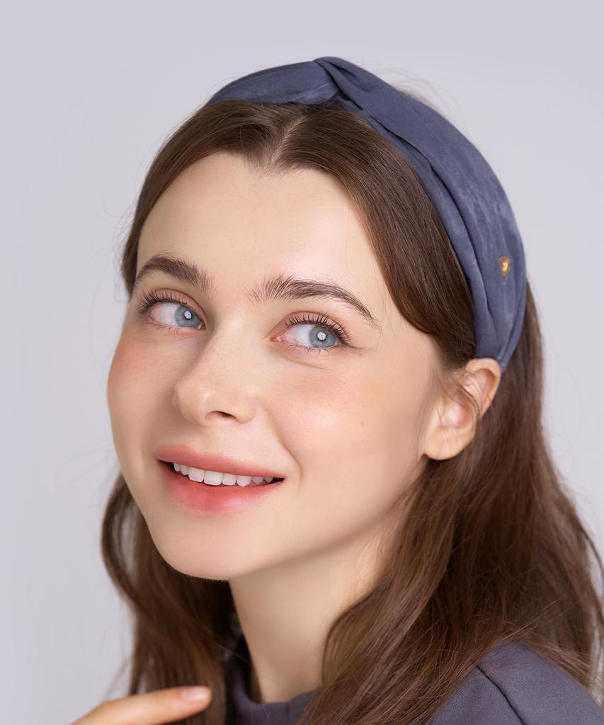 White Sands Velvet Satin Hairband Moira (7 Colors)
