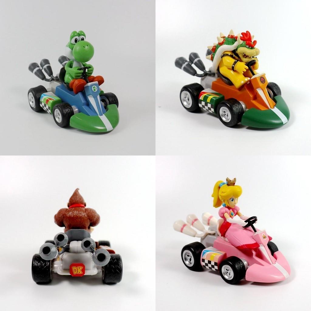 Super Mario Collection Prinzessin Peach Rückziehwagen Spielzeug Mit Exquisiter Pvc Figur Für Kinder
