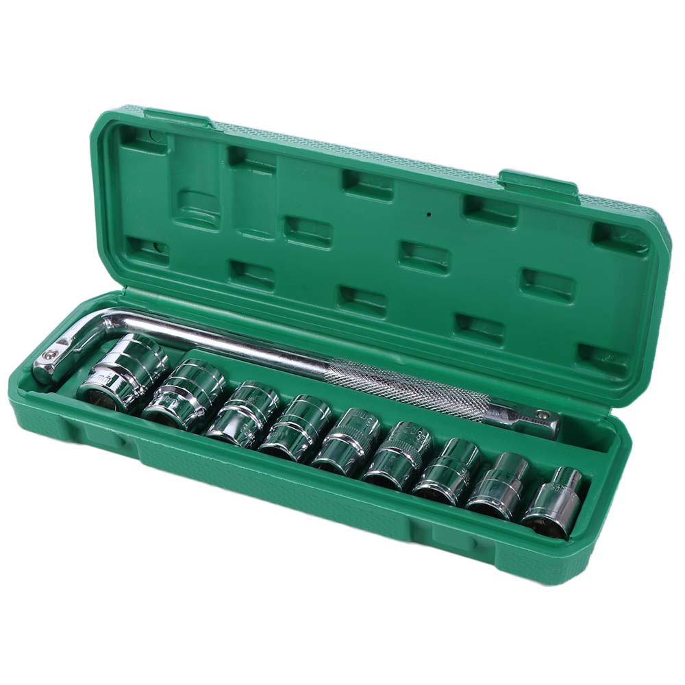 10pcs Lug Nut Wrench Repairing Tool Set Change Pry Bar Socket Spanner Tool  Bicycle Repair