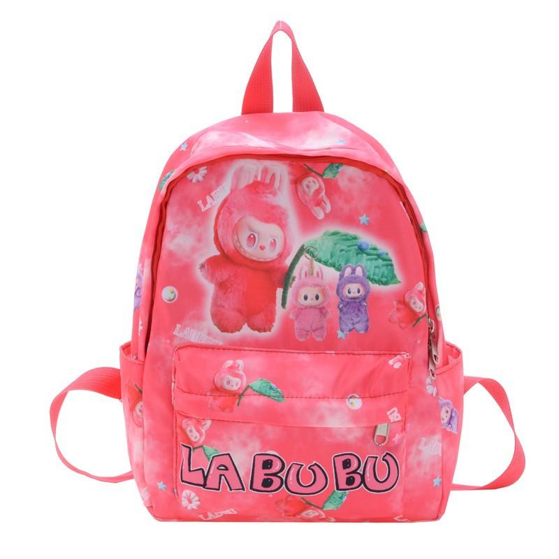 Kindergarten Baby School Bag Cartoon Animation Boys And Girls Backpack Foreign Style Printing Children'S Backpack Tide