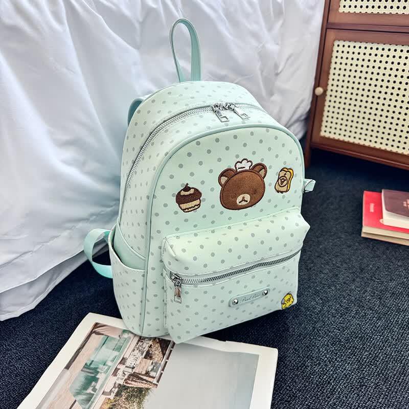 OGAR Rilakkuma Cute Cartoon Backpack