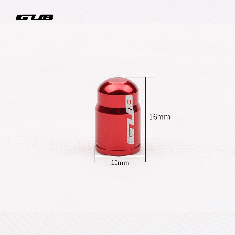 GUB Presta Valve Cap CNC Aluminum Alloy Dust Cover for Road & Mountain Bikes