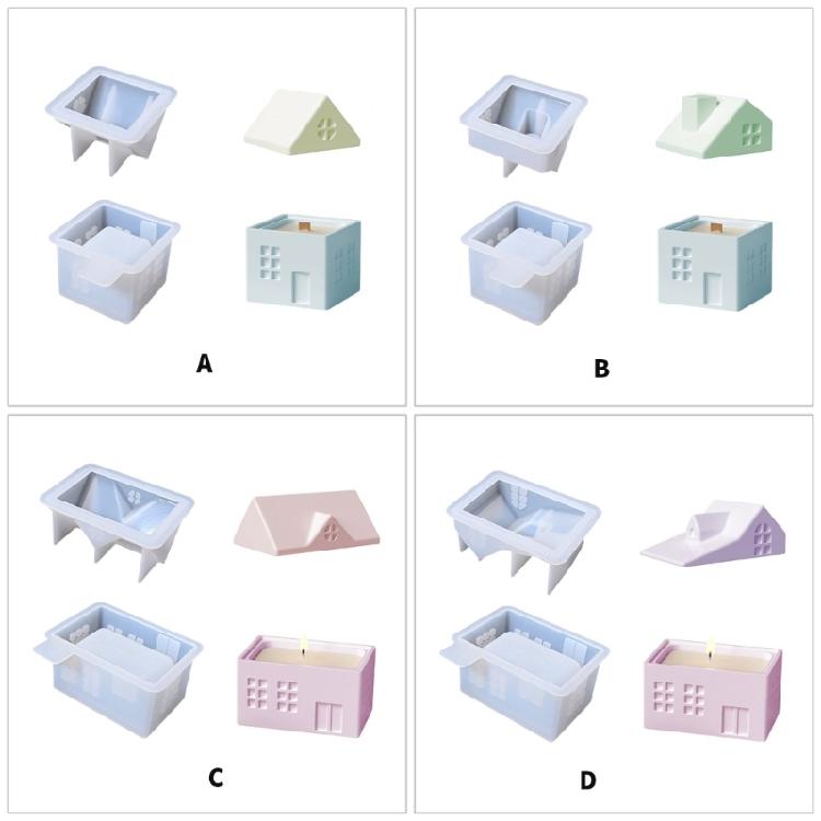 Einfach zu entformende Silikon-Bastelform mit komplizierten Mustern für Kerzenharz-Kunst-Schmuck-DIY Europäische Pastorale Dekorationen