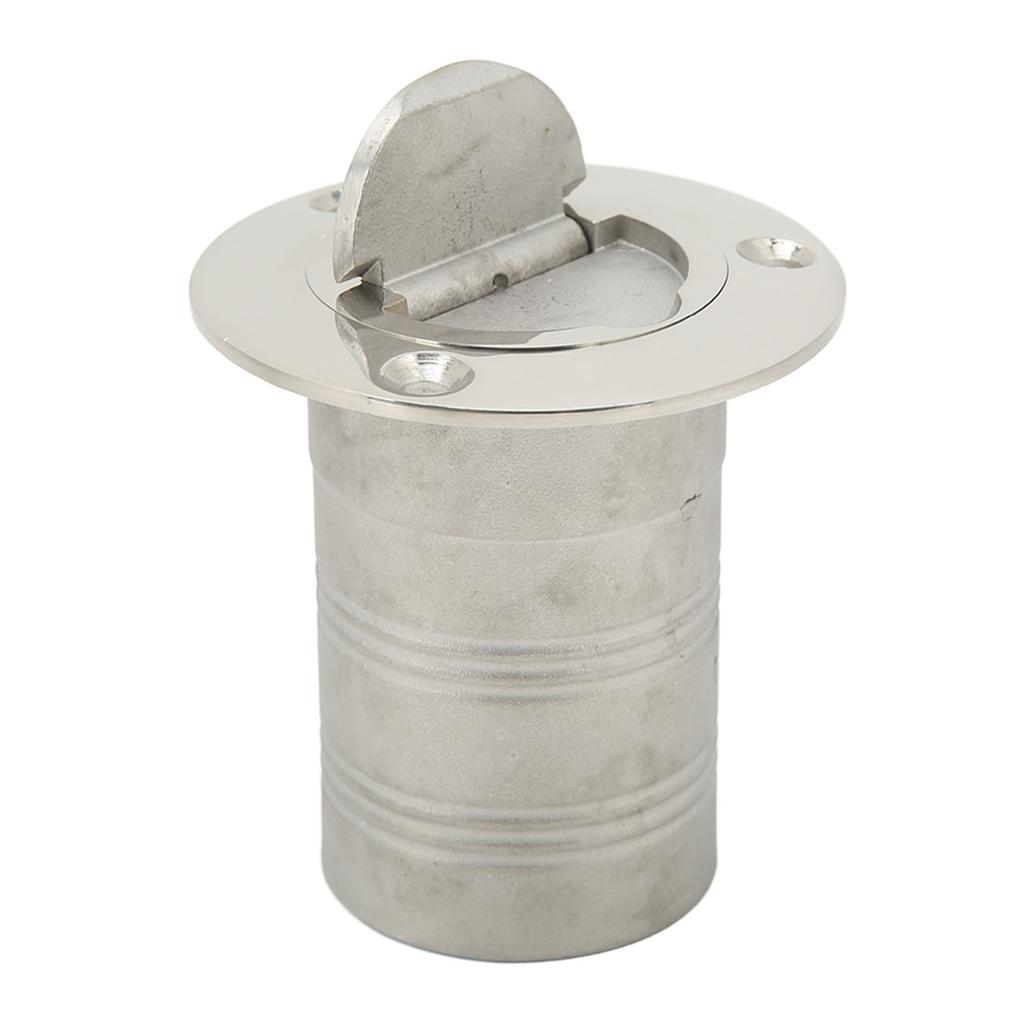 Boat Filler Right Angle Clamshell 316 Stainless Steel Hardware for Boat Keyless Deck Filler 50 Mm 2
