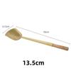 big long pure copper spatula shovel chef cooking cocina utensilios blade Kitchen Utensil Wooden Handle Turner Soup Spoon wok