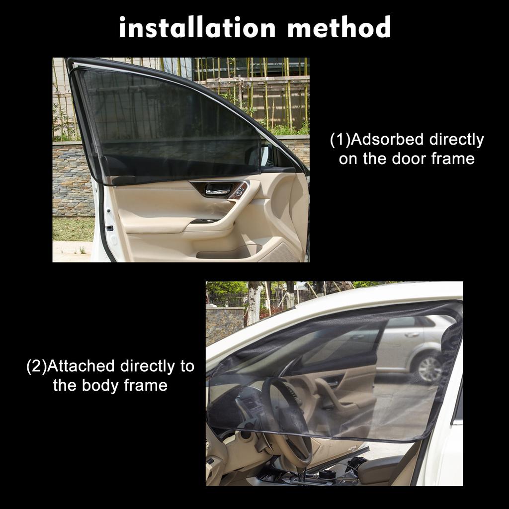 Car Sunshade   Magnetic Mesh Curtain, Shading and Cooling, Effectively Sun Conservation, Lower Temperature and Fuel Consumption for a Comforta