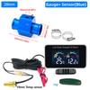 12V/24V Car Digital Water Temperature Gauge Water Temp VOLT Volmeter Joint Sensor Adapter 26-40MM(Optional) For Auto Trucks