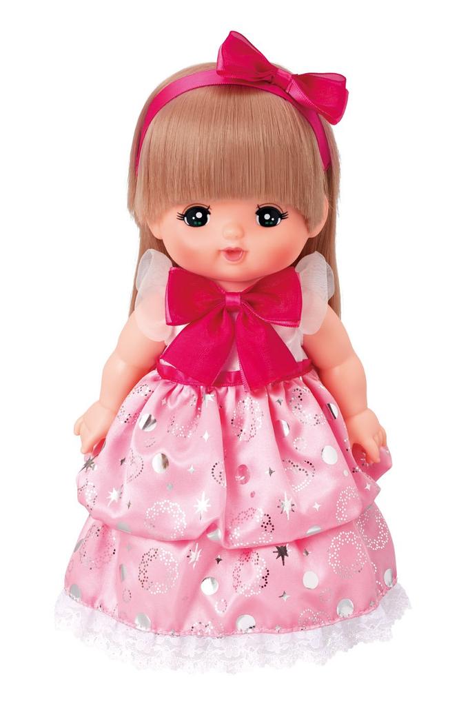 Mel-chan Dress-Up Set: Pink Glitter Dress