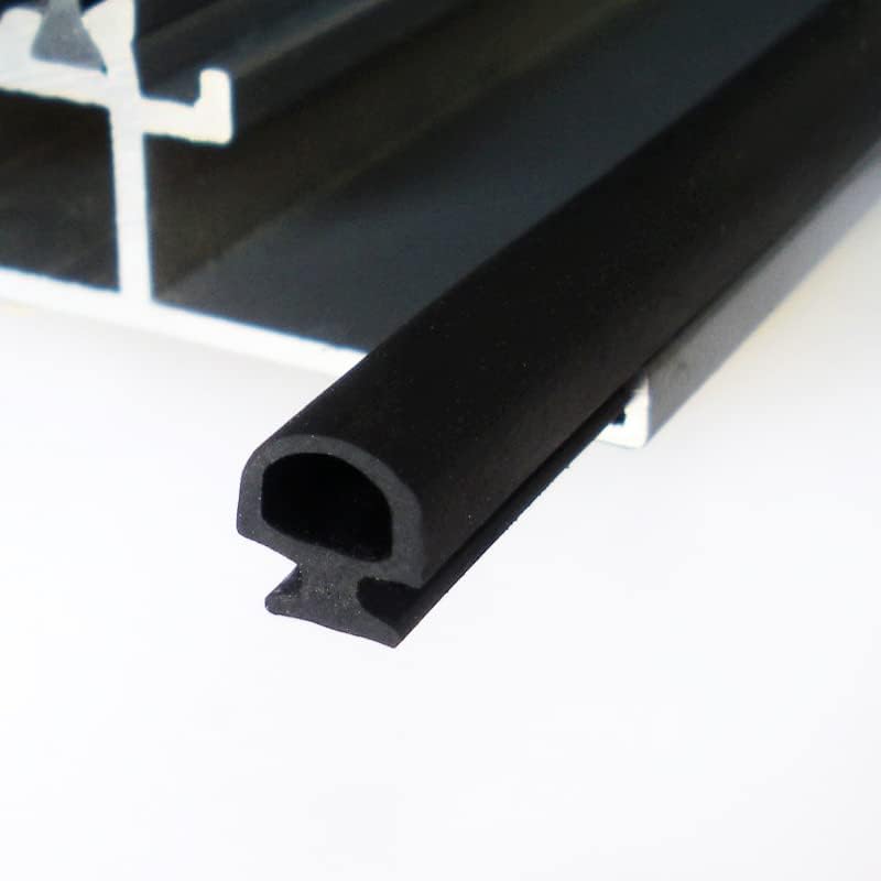 5/10M Bottom Width 5/6/7mm EPDM Sealing Strips Bridge Aluminum Door/window Sealed Plastic Strips Energy Saving Windows And Doors(7mm,5M)