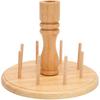 Wooden Thread Holder Rack, 8 Spools Beech Wood Embroidery Quilting Sewing Tools Bobbin Holder, Sewing Storage Rack Holder