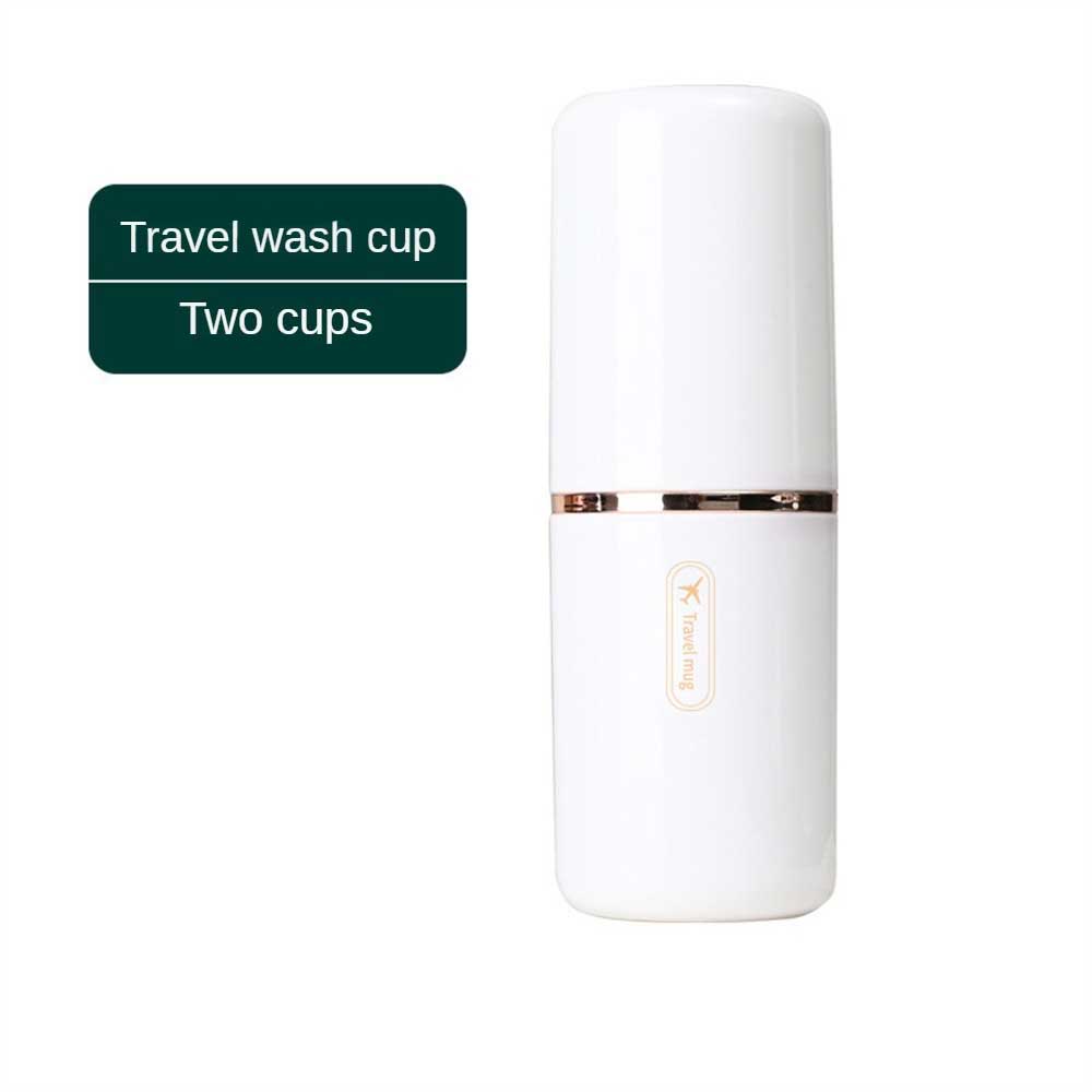 Travel Portable Toothbrush Cup Bathroom Toothpaste Holder Storage Case Box Organizer Travel Toiletries Storage Cup Mouthwash Cup