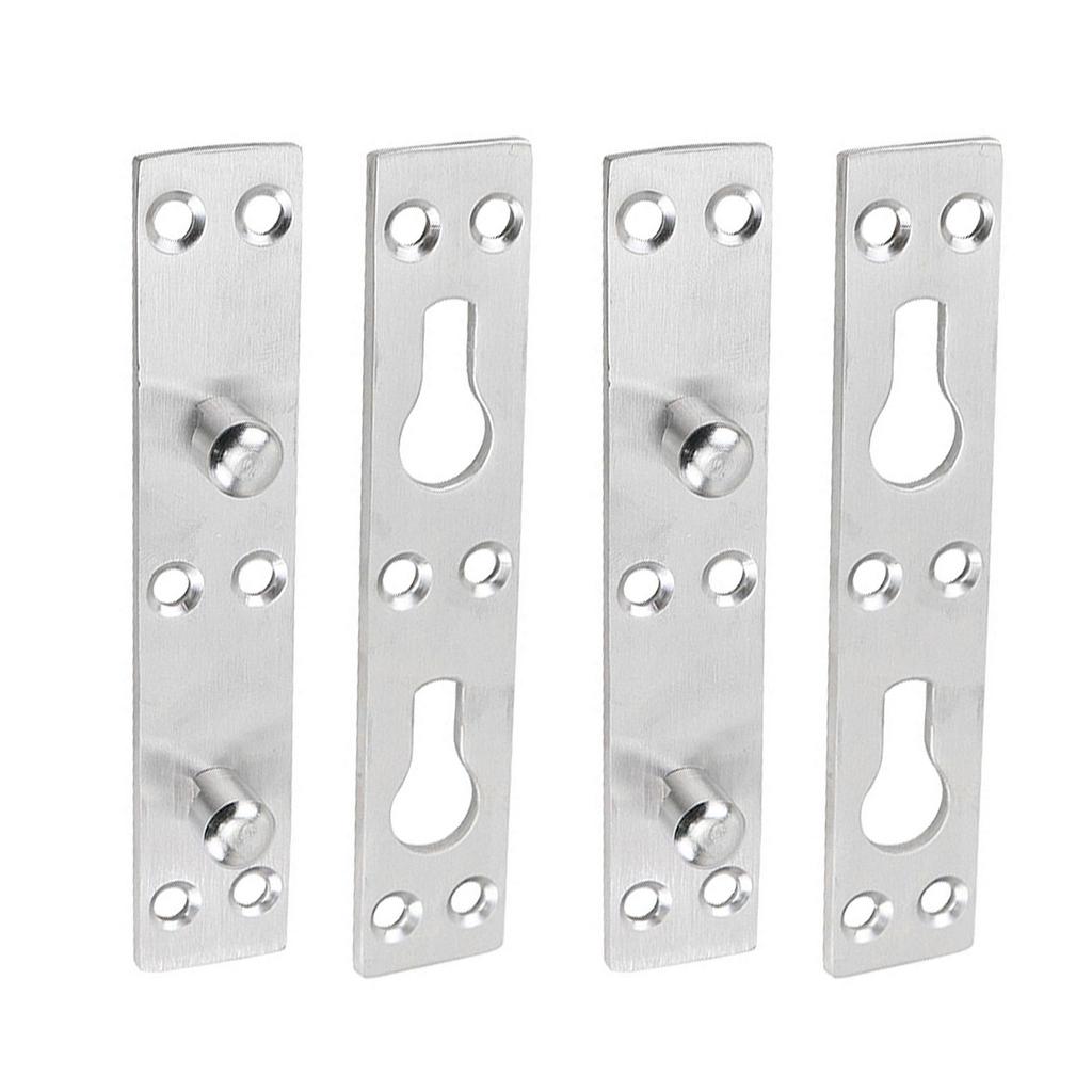 Bed Rail Connecting Fitting Brackets Heavy Duty Bed Frame Rail Fasteners Invisible Bed Hanging Buckle Easy To Install