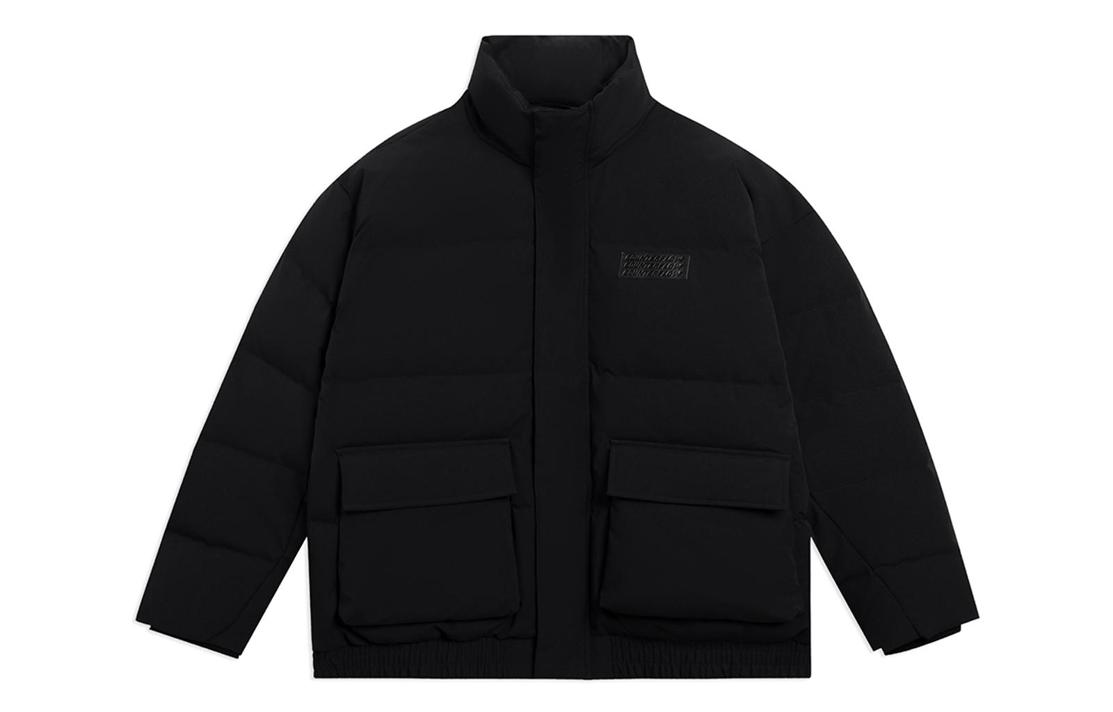 Li Ning CF Casual Down Jacket Men s Black AYMS387-1 XL