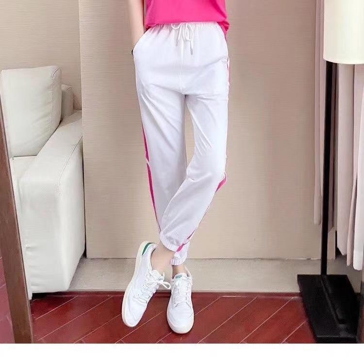New fashion age-reducing casual sports suit women's clothing summer square dance loose short-sleeved performance dance clothing women's clothing