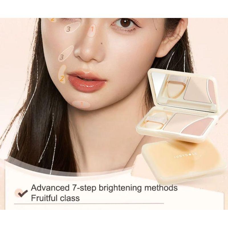 Judydoll - Dual-Color Highlighter Palette - 2 Colors