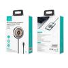 Usams Ład. Indukcyjna Us-Cd183 Magnetic15W Aluminium Czarny/Black Cd183Cdx01