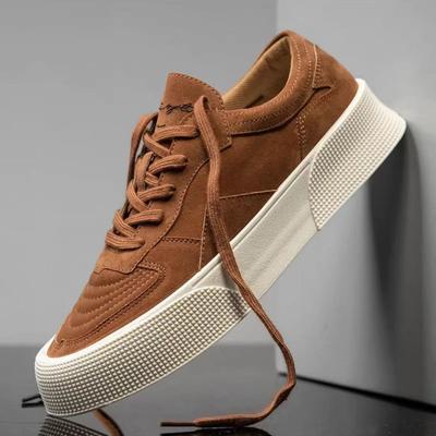 Baskets Homme Designer Chaussures Homme Décontractées Marche Plateforme Homme Chaussures Vulcanisées Tendance Bout Rond Chaussures de Skateboard Tenis Masculino