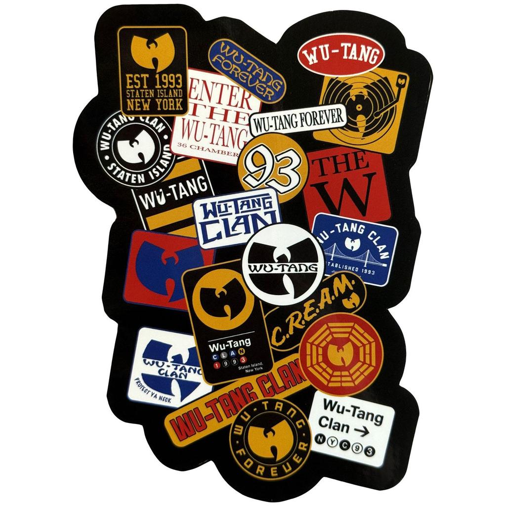 Wu-Tang Clan Badge Sticker