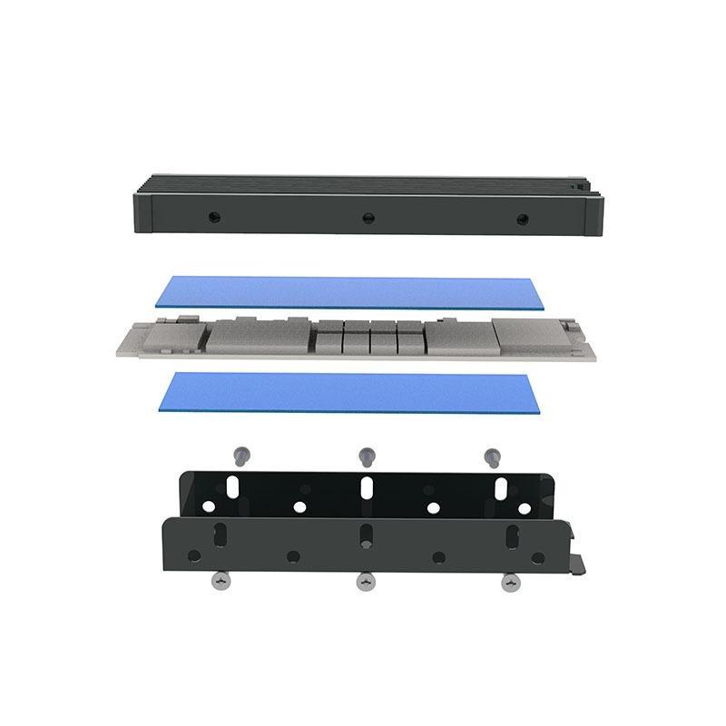 Aluminum Heatsink With Efficient Cooling Tool Free Install For Desktop Pc Gaming Builds