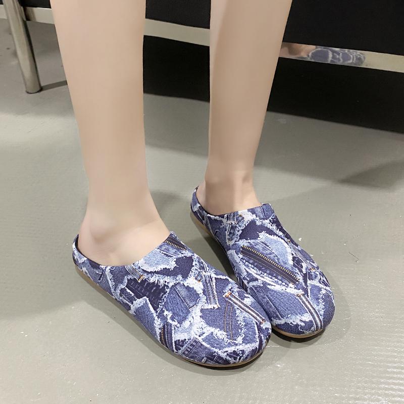 Fashion 2025 Fashion Women's Suede Mules Slippers Clogs Cork Insole Sandals with Arch Support Outdoor Beach Slides Home Shoes