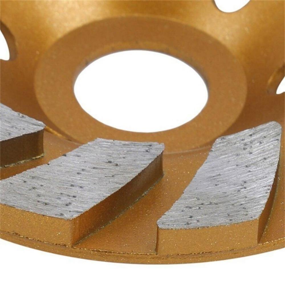 Segment Schleifen Maschine Rad Diamant Schleifen Cup Disc Beton Granit Stein Grinder DIY Power Tool