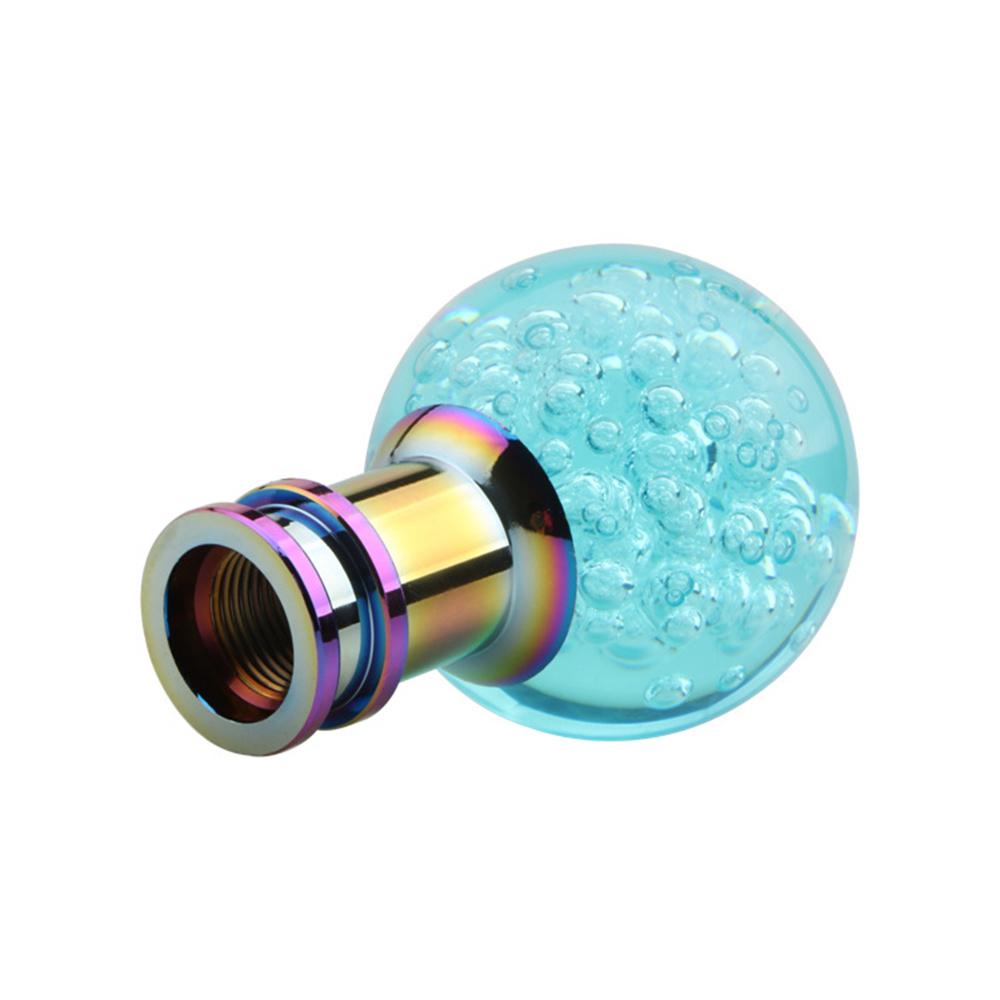 Manuální řadicí páka do auta ve stylu Blue Crystal Ruční řadicí páka s adaptérem (8 mm, 10 mm, 12 mm)