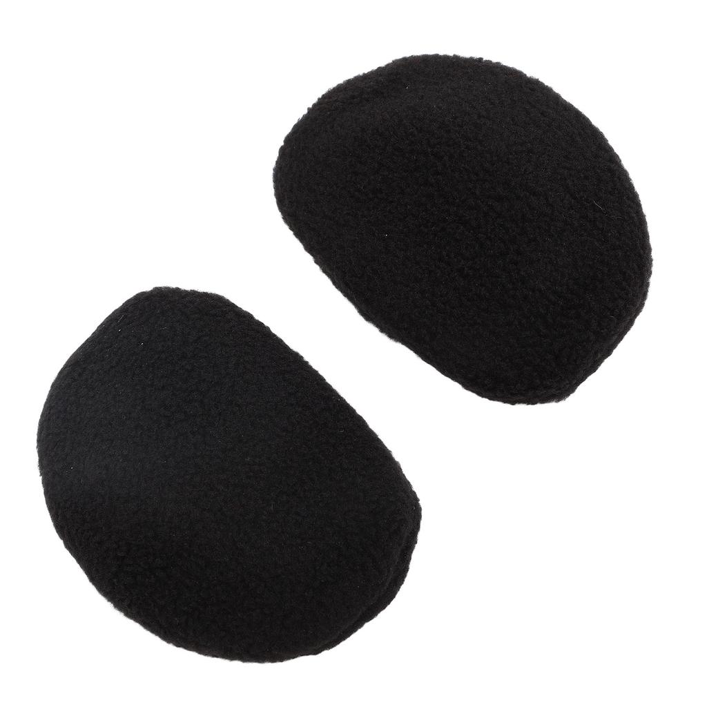 1 Pair Bandless Ear Muffs Noise Isolating Fleece Ear Warmers Comfortable Winter Ear Covers for Outdoor Cold Weather