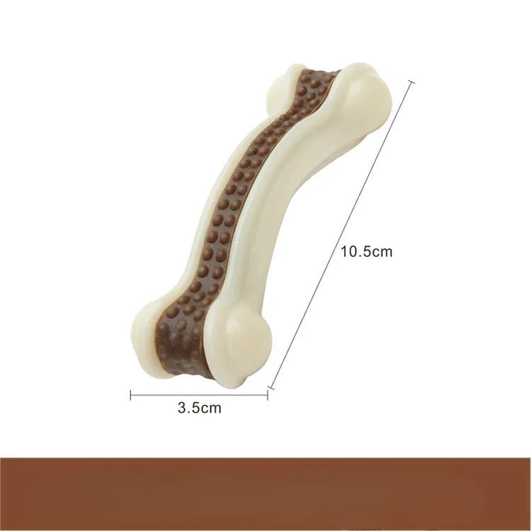 Durable Nylon Dog Chew Toys for Aggressive Chewers Indestructible Bite Resistant Bone Teething Stick Puppy Toys for Small Medium