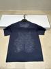 D Brand Women's European Style Luxury Knit Round Neck Short Sleeve T-Shirt